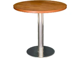 שולחן עגול רגל פיצה קוטר 60