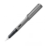 עט נובע LAMY אלומיניום בצבע אפור גרפיט AL-star עובי הציפורן EF