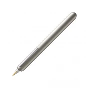 עט נובע יוקרתי LAMY כסוף Dialog Palladium עובי ציפורן M מזהב