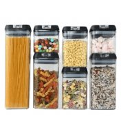 מארז קופסאות אחסון 14 חלקים שחור