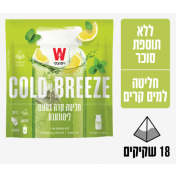 תה חליטה קרה בטעם לימונענע