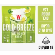 תה חליטה קרה בטעם לימונענע