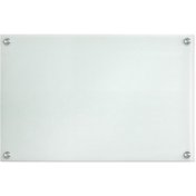 לוח מחיק מגנטי זכוכית לבנה