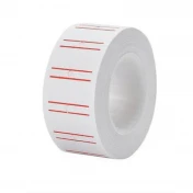 גליל מדבקות לאקדח מחירים -פס אדום