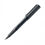 עט נובע LAMY מאלומיניום בצבע שחור AL-star black עובי הציפורן EF