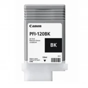דיו לפלוטר PFI-120BK  CANON שחור 130 מ