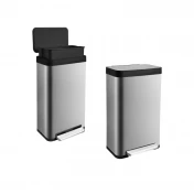 פח דוושה נירוסטה 70 ליטר כולל פח פנימי