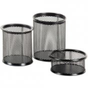 מעמד כוס רשת מתכת שחור