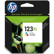 ראש דיו HP 123 מקורי צבעוני