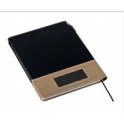 יומן שבועי כריכה קשה 17*24 שחור