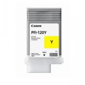 דיו לפלוטר PFI-120Y CANON צהוב 130 מ