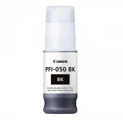 דיו לפלוטר PFI-050BK  CANON שחור 70 מ