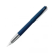 עט נובע יוקרתי LAMY בגימור כחול אימפרייאל studio Imperial blue עובי הציפורן EF
