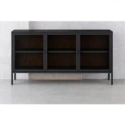 מזנון מתכת בעיצוב מודרני שחור ESSENCE