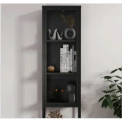 ויטרינה מעוצבת שחורה דגם לין-LIGNE 