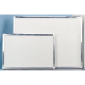 לוח מחיק מגנטי 120*90 זכוכית לבנה התקנה נסתרת Bclear