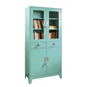 ארון מתכת טורקיז ונציה ויטרינה מעוצב