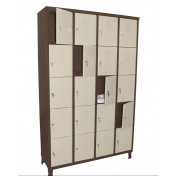 ארון לוקר מתכת עם 20 תאים