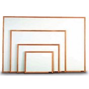 לוח מחיק מסגרת עץ