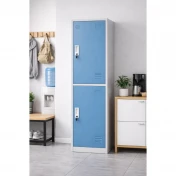 ארון לוקר מתכת עם 2 תאים