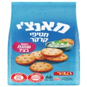 קרקר חטיפית שמנת בצל 250 גר' הדר - מאנצ'י