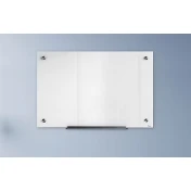 לוח מחיק מגנטי 100*150 זכוכית לבנה Bclear