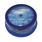 מארז דיסקים 25 יחידות DVD-R