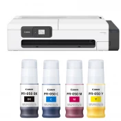 בנדל פלוטר סורק + סט 4 דיו IMAGEPROGRAF TC-21M CANON