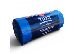 שקיות אשפה 75X90 כחולות מחוזקות 25 יחידות בגליל