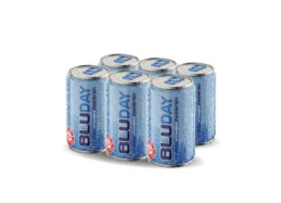 שישית פחיות משקה BLUDAY משקה אנרגיה בלו דיי 250 מ