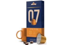 קפסולות אספרסו עלית 07 עדין וקטיפתי 1/10 קפסולות אספרסו עלית 07 עדין וקטיפתי 1/10