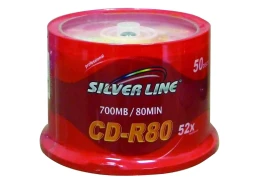 מארז דיסקים 50 יחידות CD-R 80