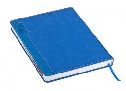 יומן יומי  תבור כריכה קשה 21*27 כחול