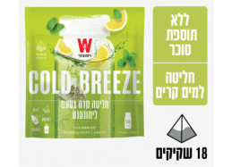 תה חליטה קרה בטעם לימונענע