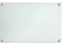 לוח מחיק מגנטי זכוכית לבנה