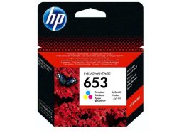 ראש דיו HP 653 מקורי צבעוני