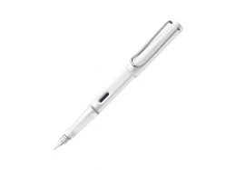 עט נובע LAMY לבן ספארי safari white ציפורן EF