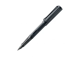 עט נובע LAMY מאלומיניום בצבע שחור AL-star black עובי הציפורן EF