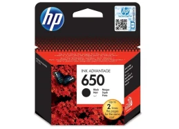 ראש דיו HP 650 מקורי שחור