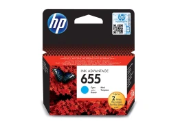 ראש דיו HP 655 מקורי כחול