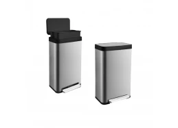 פח דוושה נירוסטה 70 ליטר כולל פח פנימי