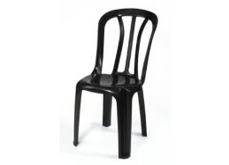 כסא פלסטיק שחור