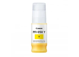 דיו לפלוטר PFI-050Y  CANON צהוב 70 מ