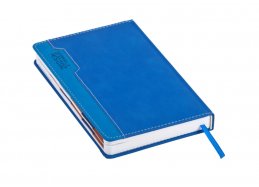 יומן יומי כריכה קשה 14*21 כחול-A5