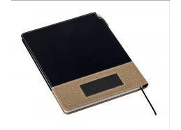 יומן שבועי כריכה קשה 17*24 שחור