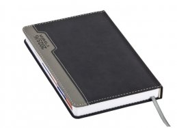 יומן יומי כריכה קשה 14*21 שחור-A5