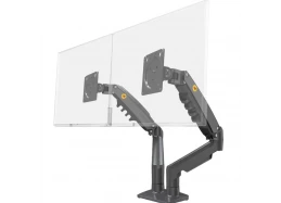 מתקן שולחני דו מפרקי ל2 מסכי מחשב עד “32  , F-160