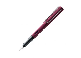 עט נובע LAMY מאלומיניום בצבע סגול כהה Black purple עובי הציפורן M
