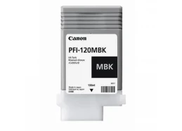 דיו לפלוטר PFI-120 MBK  CANON שחור מט 130 מ