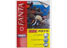 מדבקות לייזר 70*38 בדף 200 יחידות FANTA